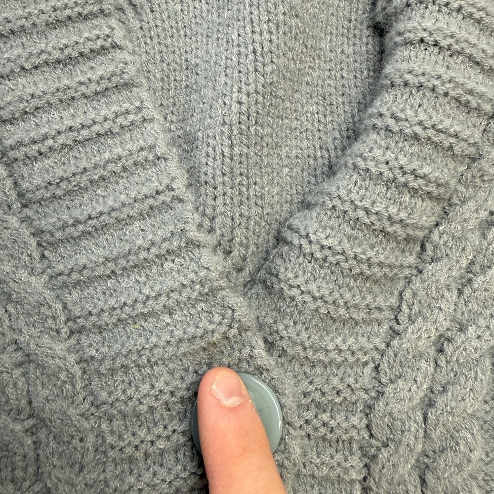 Taylor Swift The Tortured Poets Department Cardigan Sweater XS/Small Cable Knit - Picture 5 of 12